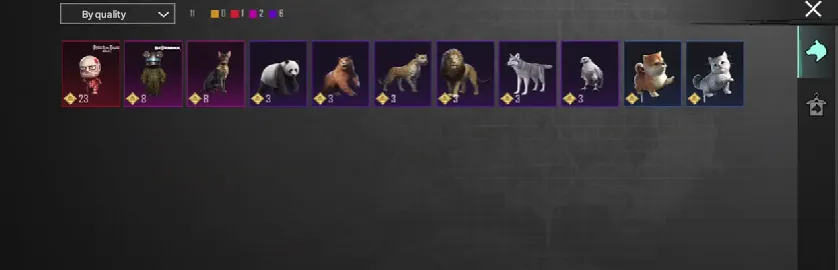 PGM249 FULL LEVELED WEAPONS MYTHIC OUTFITS ANIMAL COLLECTION ACE SPORT CARS (G)